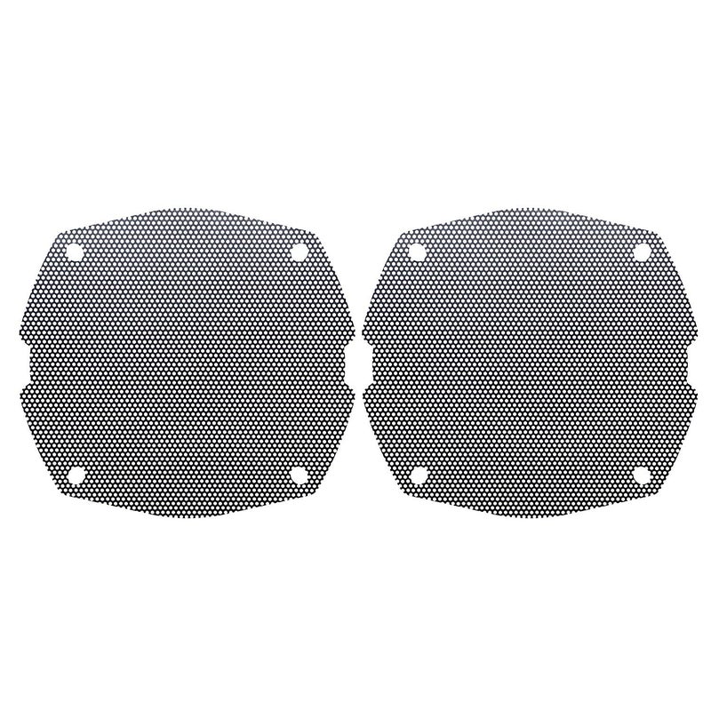 XMMT Replacement Front Mesh Speaker Grill Cover panels for Harley Touring Electra Glide FLHT Street Glide FLHX Ultra Limited 1996-2013 - Image 3